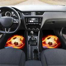 Load image into Gallery viewer, 2 in 1 Universal Printing Auto Car Floor Mats Set, C0161GO, C0162GO, C0163GO, C0164GO, C0165GO, C0166GO, H10868GO, 3132GO, 4475GO, 4500GO, 5080GO, CC3220GO, White Wolf, Scarred Wolf, Grey Wolf, Black-White Flowers, Red-White Flowers, Black-Yellow Flowers