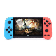 Load image into Gallery viewer, X50 5.1 inch Screen Handheld Retro Game Console 8G Memory with 6000+ Games, X50 / Black, X50 / Red+Blue