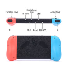 Load image into Gallery viewer, X50 5.1 inch Screen Handheld Retro Game Console 8G Memory with 6000+ Games, X50 / Black, X50 / Red+Blue