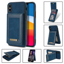 Load image into Gallery viewer, N.BEKUS Vertical Flip Card Slot RFID Phone Case, For iPhone XS Max, For iPhone XS / X