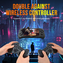 Load image into Gallery viewer, X50 Max 5.1 inch Screen Handheld Game Console for Double Player with 6000+ Games, X50 Max / Black, X50 Max / Red+Blue