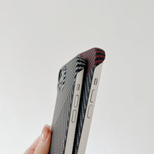 Load image into Gallery viewer, Carbon Fiber Texture PC Phone Case, For iPhone 11 Pro Max, For iPhone 12, For iPhone 12 Pro, For iPhone 12 Pro Max, For iPhone 13