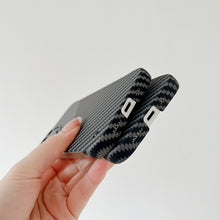 Load image into Gallery viewer, Carbon Fiber Texture PC Phone Case, For iPhone 11 Pro Max, For iPhone 12, For iPhone 12 Pro, For iPhone 12 Pro Max, For iPhone 13