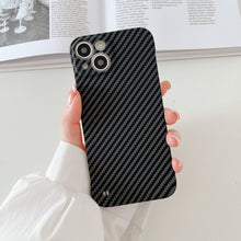 Load image into Gallery viewer, Carbon Fiber Texture PC Phone Case, For iPhone 11 Pro Max, For iPhone 12, For iPhone 12 Pro, For iPhone 12 Pro Max, For iPhone 13