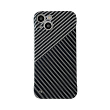 Load image into Gallery viewer, Carbon Fiber Texture PC Phone Case, For iPhone 11 Pro Max, For iPhone 12, For iPhone 12 Pro, For iPhone 12 Pro Max, For iPhone 13