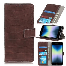 Load image into Gallery viewer, Crocodile Texture Horizontal Flip Leather Case with Holder &amp; Card Slots &amp; Wallet
