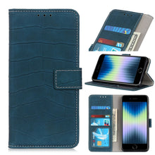 Load image into Gallery viewer, Crocodile Texture Horizontal Flip Leather Case with Holder &amp; Card Slots &amp; Wallet