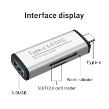 Load image into Gallery viewer, ADS-103 USB 3.0 Female Multifunctional OTG Card Reader, ADS-103