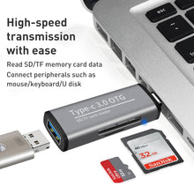 Load image into Gallery viewer, ADS-103 USB 3.0 Female Multifunctional OTG Card Reader, ADS-103