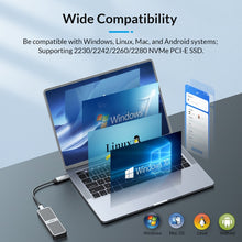 Load image into Gallery viewer, ORICO M.2 NVME 40Gbps SSD Enclosure