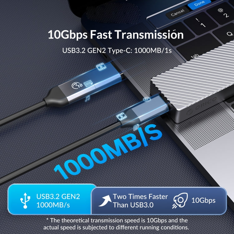 ORICO M.2 NGFF SSD enclosure