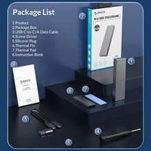 Load image into Gallery viewer, ORICO M.2 NGFF SSD enclosure