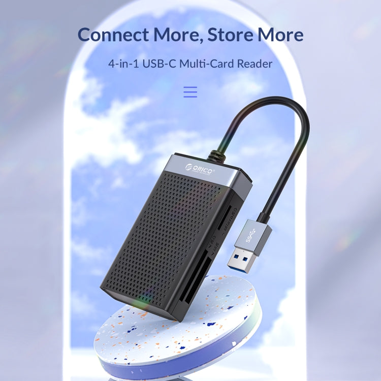 ORICO CL4T-C3 4-in-1 Simultaneously Type-C Multifunction Card Reader, CL4T-C3