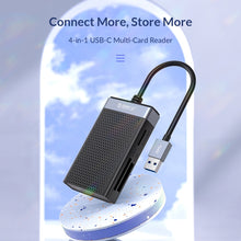 Load image into Gallery viewer, ORICO CL4T-C3 4-in-1 Simultaneously Type-C Multifunction Card Reader, CL4T-C3