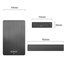 Load image into Gallery viewer, ORICO HM35C3 3.5 inch USB3.1 Gen1 Type-C Hard Drive Enclosure, EU Plug, US Plug, UK Plug, AU Plug