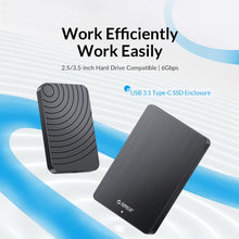 Load image into Gallery viewer, ORICO HM35C3 3.5 inch USB3.1 Gen1 Type-C Hard Drive Enclosure, EU Plug, US Plug, UK Plug, AU Plug