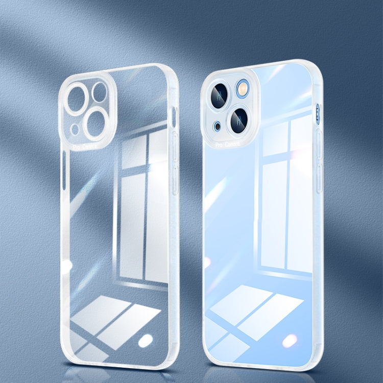Crystal Plated High Transparency Phone Case, For iPhone 14, For iPhone 14 Plus, For iPhone 14 Pro, For iPhone 14 Pro Max