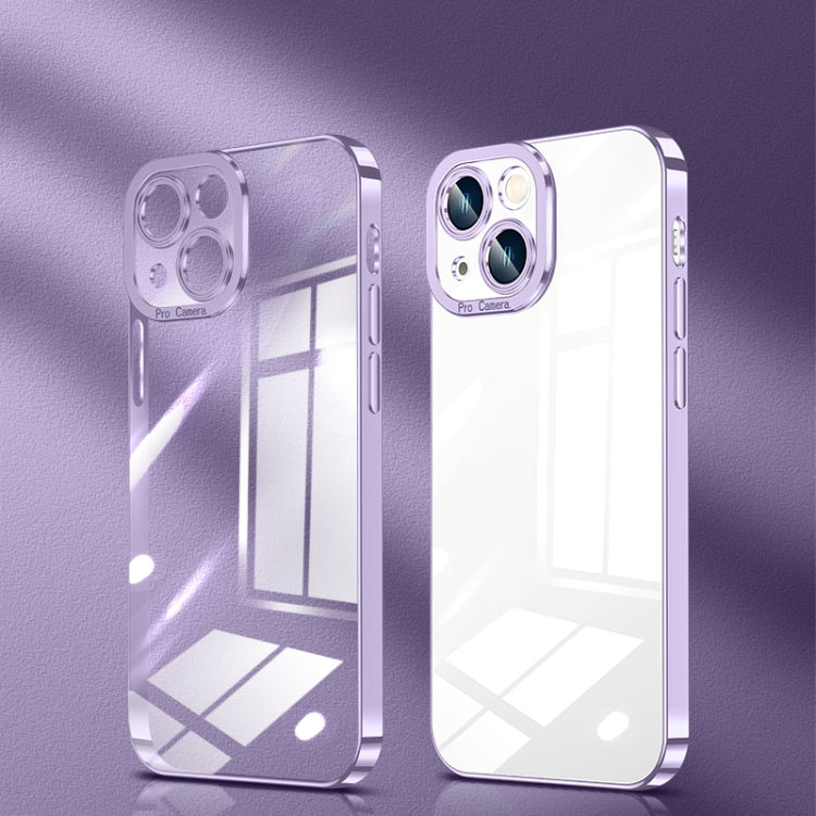Crystal Plated High Transparency Phone Case, For iPhone 13, For iPhone 13 Pro, For iPhone 13 Pro Max, For iPhone 12 mini
