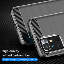 Load image into Gallery viewer, Brushed Texture Carbon Fiber TPU Case, For Xiaomi Redmi 10 2022