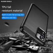 Load image into Gallery viewer, Brushed Texture Carbon Fiber TPU Case, For Xiaomi Redmi Note 11 Pro / Note 11 Pro+