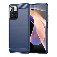 Load image into Gallery viewer, Brushed Texture Carbon Fiber TPU Case, For Xiaomi Redmi Note 11 Pro / Note 11 Pro+
