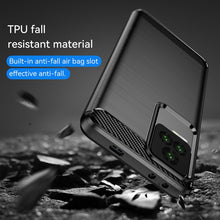 Load image into Gallery viewer, Brushed Texture Carbon Fiber TPU Case, For Xiaomi Redmi K40S