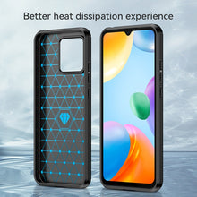 Load image into Gallery viewer, Brushed Texture Carbon Fiber TPU Case, For Xiaomi Redmi 10 Power