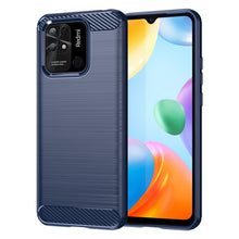 Load image into Gallery viewer, Brushed Texture Carbon Fiber TPU Case, For Xiaomi Redmi 10 Power