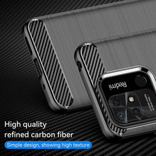 Load image into Gallery viewer, Brushed Texture Carbon Fiber TPU Case, For Xiaomi Redmi 10C