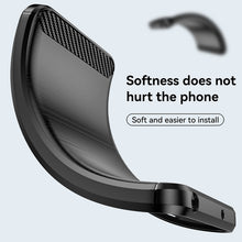 Load image into Gallery viewer, Brushed Texture Carbon Fiber TPU Case, For Xiaomi Redmi Note 11E, For Xiaomi Redmi Note11T Pro 5G, For Xiaomi Redmi Note11T Pro+ 5G
