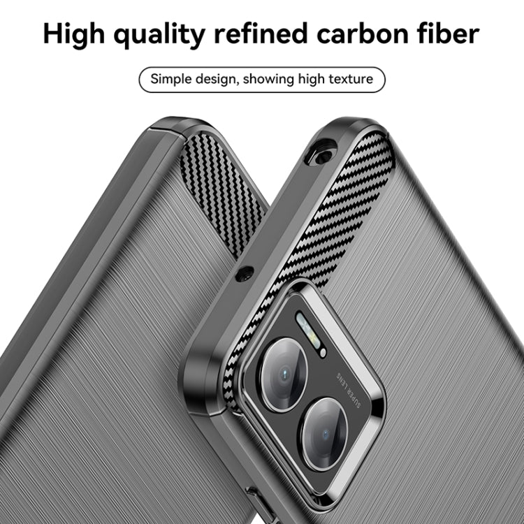 Brushed Texture Carbon Fiber TPU Case, For Xiaomi Redmi Note 11E, For Xiaomi Redmi Note11T Pro 5G, For Xiaomi Redmi Note11T Pro+ 5G