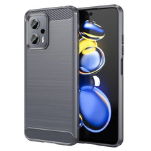 Load image into Gallery viewer, Brushed Texture Carbon Fiber TPU Case, For Xiaomi Redmi Note 11E, For Xiaomi Redmi Note11T Pro 5G, For Xiaomi Redmi Note11T Pro+ 5G