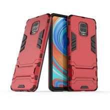 Load image into Gallery viewer, PC + TPU Shockproof Protective Case with Holder, For Xiaomi Redmi Note 9 Pro Max, For Xiaomi Redmi Note 9S