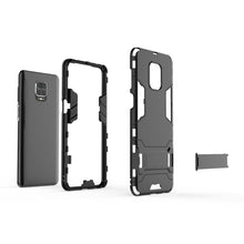 Load image into Gallery viewer, PC + TPU Shockproof Protective Case with Holder, For Xiaomi Redmi Note 9 Pro Max, For Xiaomi Redmi Note 9S