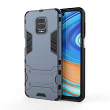 Load image into Gallery viewer, PC + TPU Shockproof Protective Case with Holder, For Xiaomi Redmi Note 9 Pro Max, For Xiaomi Redmi Note 9S