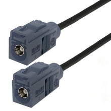 Load image into Gallery viewer, 20cm Fakra A Female to Fakra A Female Extension Cable, Fakra A Female to Fakra A Female