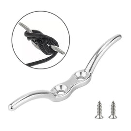 316 Stainless Steel Marine Flagpole Hook with Screw, Style:2-1/2 inch, 2-1/2 inch, 4 inch, 6 inch