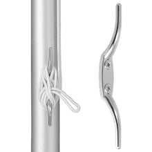 Load image into Gallery viewer, 316 Stainless Steel Marine Flagpole Hook with Screw, Style:2-1/2 inch, 2-1/2 inch, 4 inch, 6 inch