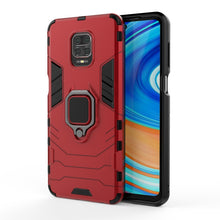 Load image into Gallery viewer, PC + TPU Anti-fall Protective Shell With Magnetic Ring Bracket, For Xiaomi Redmi Note 9 Pro Max, For Xiaomi Redmi Note 9S