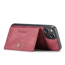 Load image into Gallery viewer, JEEHOOD Retro Magnetic Detachable Leather Phone Case, For iPhone 14, For iPhone 14 Plus, For iPhone 14 Pro, For iPhone 14 Pro Max