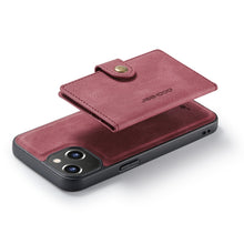 Load image into Gallery viewer, JEEHOOD Retro Magnetic Detachable Leather Phone Case, For iPhone 14, For iPhone 14 Plus, For iPhone 14 Pro, For iPhone 14 Pro Max