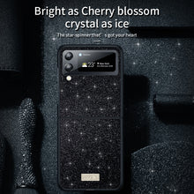Load image into Gallery viewer, SULADA Shockproof TPU + Handmade Leather Phone Case, For Samsung Galaxy Z Flip4, For Samsung Galaxy Z Flip5