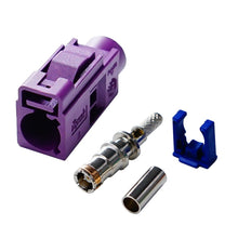 Load image into Gallery viewer, For RG174 Cable Fakra Radio Crimp Female Jack / Plug Connector with Phantom RF Coaxial