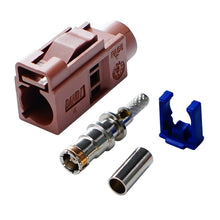 Load image into Gallery viewer, For RG174 Cable Fakra Radio Crimp Female Jack / Plug Connector with Phantom RF Coaxial