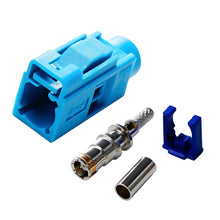 Load image into Gallery viewer, For RG174 Cable Fakra Radio Crimp Female Jack / Plug Connector with Phantom RF Coaxial