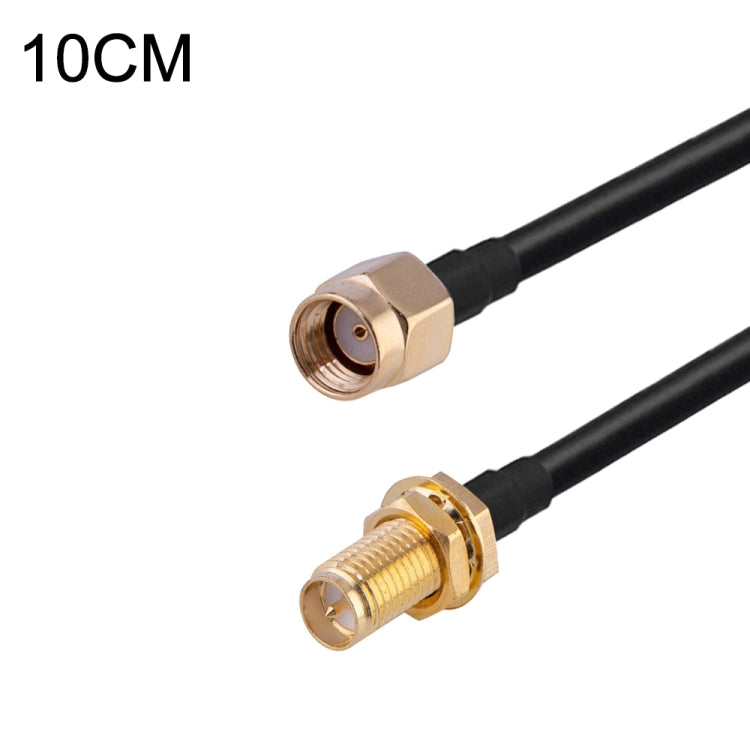 RG174 RF Coaxial Adapter Cable, Length: 10cm, 10cm RP-SMA Male to RP-SMA Female, 10cm RP-SMA Male to RP-SMA Male, 10cm RP-SMA Male to SMA Female, 10cm RP-SMA Male to SMA Male, 10cm SMA Male to SMA Female, 10cm SMA Male to RP-SMA Female                 ...