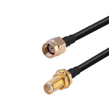 Load image into Gallery viewer, RG174 RF Coaxial Adapter Cable, Length: 10cm, 10cm RP-SMA Male to RP-SMA Female, 10cm RP-SMA Male to RP-SMA Male, 10cm RP-SMA Male to SMA Female, 10cm RP-SMA Male to SMA Male, 10cm SMA Male to SMA Female, 10cm SMA Male to RP-SMA Female                 ...
