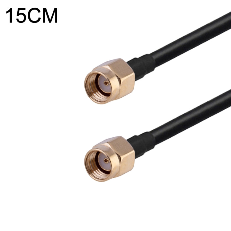 RG174 RF Coaxial Adapter Cable, Length: 15cm, 15cm RP-SMA Male to RP-SMA Female, 15cm RP-SMA Male to RP-SMA Male, 15cm RP-SMA Male to SMA Female, 15cm RP-SMA Male to SMA Male, 15cm SMA Male to SMA Female, 15cm SMA Male to RP-SMA Female                 ...