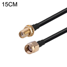 Load image into Gallery viewer, RG174 RF Coaxial Adapter Cable, Length: 15cm, 15cm RP-SMA Male to RP-SMA Female, 15cm RP-SMA Male to RP-SMA Male, 15cm RP-SMA Male to SMA Female, 15cm RP-SMA Male to SMA Male, 15cm SMA Male to SMA Female, 15cm SMA Male to RP-SMA Female                 ...