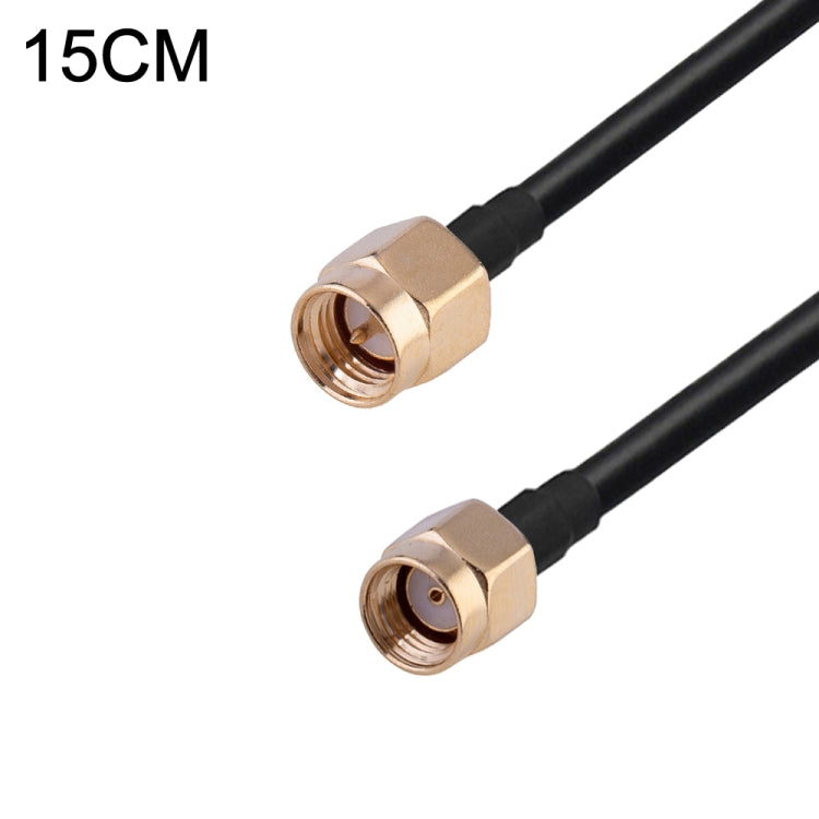 RG174 RF Coaxial Adapter Cable, Length: 15cm, 15cm RP-SMA Male to RP-SMA Female, 15cm RP-SMA Male to RP-SMA Male, 15cm RP-SMA Male to SMA Female, 15cm RP-SMA Male to SMA Male, 15cm SMA Male to SMA Female, 15cm SMA Male to RP-SMA Female                 ...
